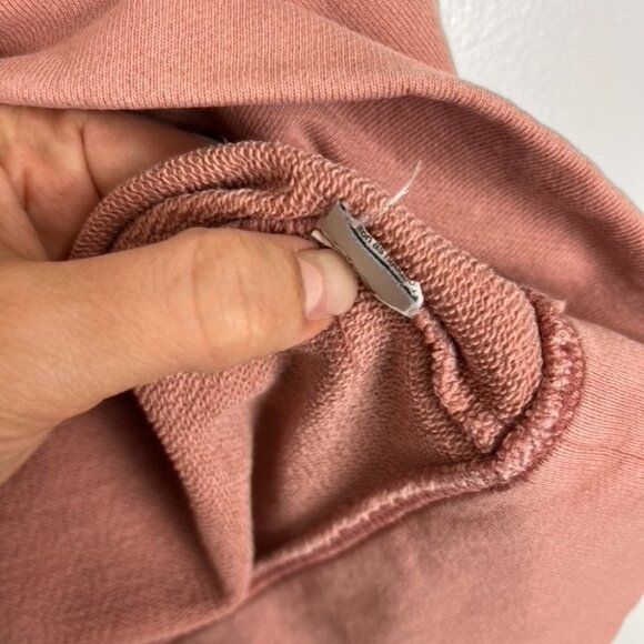 Madewell Coral Cowl Neck Sweatshirt - Picture 5 of 8